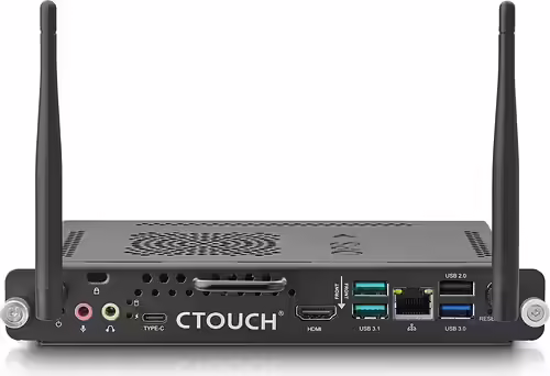 CTOUCH OPS 2,1 GHz i3-8145U Microsoft Windows 10 IoT Enterprise 800 g Negro | 10052038 | 8719481481049 imagen 3