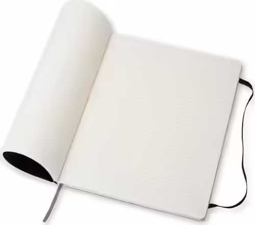 CUADERNO MOLESKINE EXTRA GRANDE DE RAYAS TAPA BLANDA NEGRO QP621 | 9788883707223 imagen 4