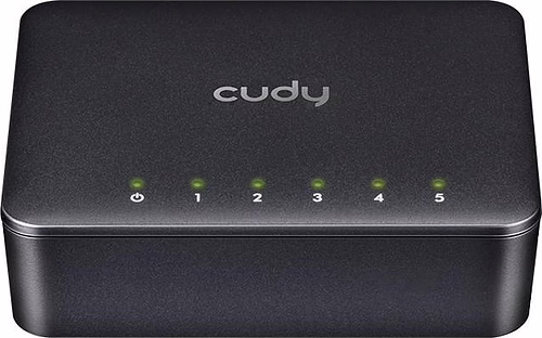 Cudy GS105D switch Gigabit Ethernet (10/100/1000) Negro | 6971690790097 imagen 2