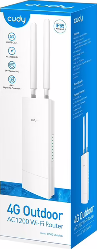 Cudy LT500 router inalámbrico Ethernet rápido Doble banda (2,4 GHz / 5 GHz) 4G | LT500 OUTDOOR | 6971690792848 imagen 5