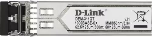 D-Link DEM-311GT red modulo transceptor Fibra óptica 1000 Mbit/s SFP 850 nm | DEM-311GT/10 | 0790069471612 imagen 2