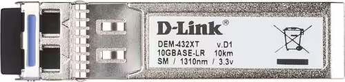 D-Link DEM-432XT red modulo transceptor Fibra óptica 10000 Mbit/s SFP+ 1310 nm | DEM-432XT/10 | 790069471629 imagen 2