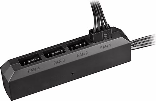 Hub Ventiladores DeepCool FH-04 4p Negro(DP-F04PWM-HUB) | 6933412795995 imagen 4