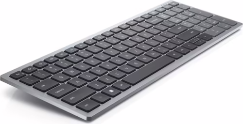 DELL KB740 teclado RF Wireless + Bluetooth QWERTZ Alemán Gris, Negro | KB740-GY-R-GER | 5397184718612 imagen 2