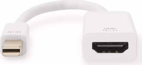 Digitus Adaptador/convertidor Mini DisplayPort activo, DP a HDMI | DB-340416-002-W | 4016032468769 imagen 4