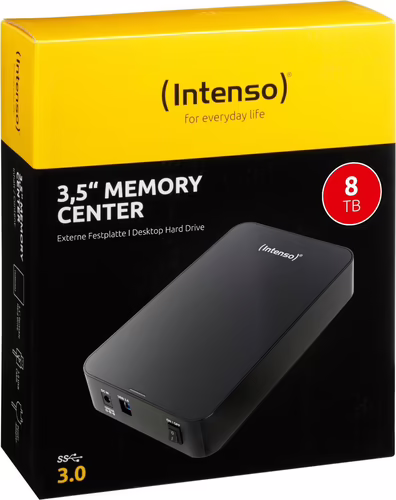 DISCO 3.5 EXTERNO INTENSO 6031516 USB 3.0 8TB NEGRO 6031516 | 4034303023585 imagen 2