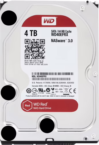 DISCO 3.5 WD RED SATA3 4TB WD40EFRX | 0718037810058 imagen 3