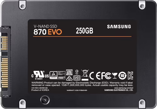SSD Samsung 870 Evo 2.5`` 250Gb SATA3 (MZ-77E250B/EU) | 8806090545931 imagen 5