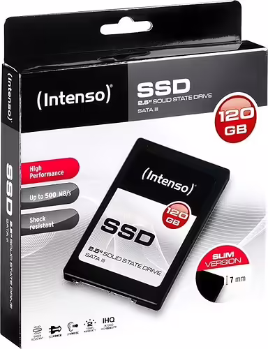 DISCO SSD INTENSO HIGH 120GB SATA 3 3813430 | 4034303023448 imagen 2