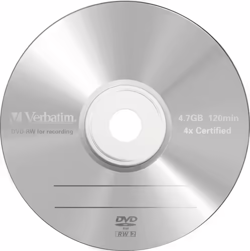 DVD-RW VERBATIM 5 UNIDADES 4.7GB 4x 43285 | 0023942432852 imagen 4