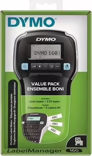 DYMO LabelManager LM160 impresora de etiquetas Transferencia térmica D1 QWERTY | 2142267 | 3026981422676 imagen 4