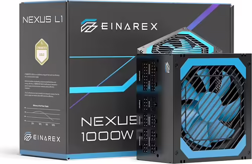 Einarex NEXUS L1 1000W | EXPS-NL1-100-BK | 6977277368321 imagen 5