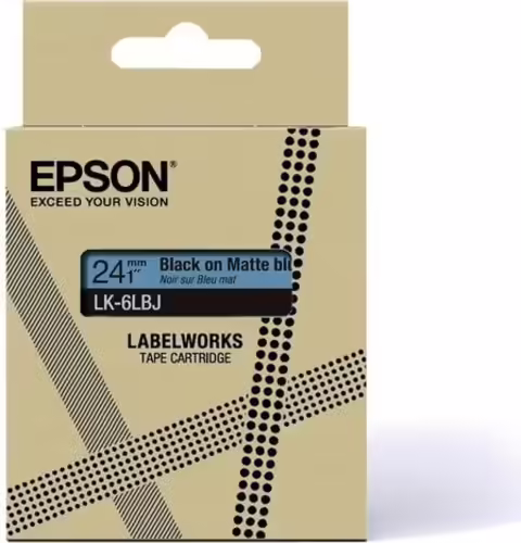 Epson LK-6LBJ Negro, Azul | C53S672082 | 8715946713717 imagen 2