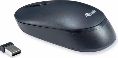 Equip 245222 teclado Ratón incluido RF inalámbrico QWERTY Portugués Negro | 4015867230992 imagen 4
