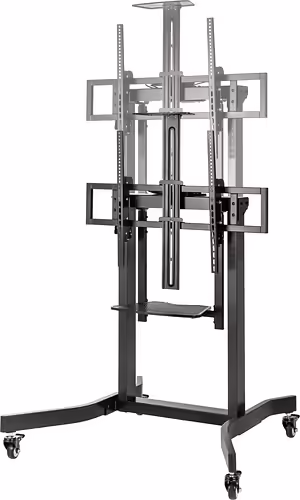 Soporte Suelo EQUIP Motorizado 55``-100`` Negro (650633) | 4015867238455 imagen 3