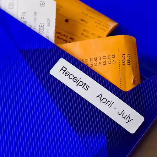 ETIQUETAS BROTHER DK11203 PARA CARPETAS 17x87mm 300 UD | 4977766628150 imagen 3