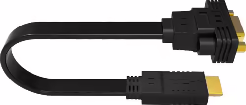 Ewent EW9869 video cable adapter 0.15 m HDMI Type A (Standard) VGA (D-Sub) Black | 8052101430783 imagen 3