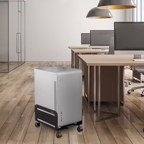 Ewent Soporte de CPU Carro para equipo informático Negro | EW1291 | 8054392619441 imagen 4