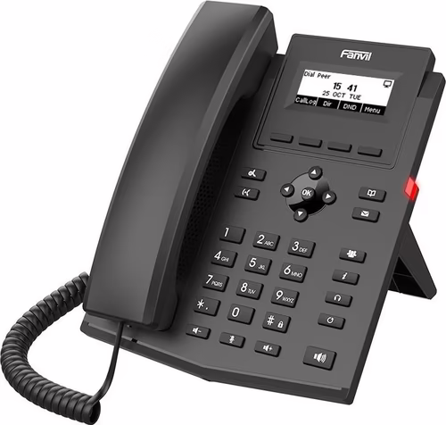 Fanvil X301W teléfono IP Negro 2 líneas LCD Wifi | 6937295603927 imagen 2