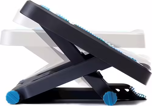 Fellowes 8068001 soporte para el apoyo de pies Azul, Carbón vegetal, Gris | 0043859675500 imagen 4