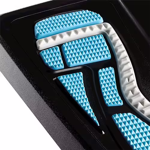 Fellowes 8068001 soporte para el apoyo de pies Azul, Carbón vegetal, Gris | 0043859675500 imagen 5