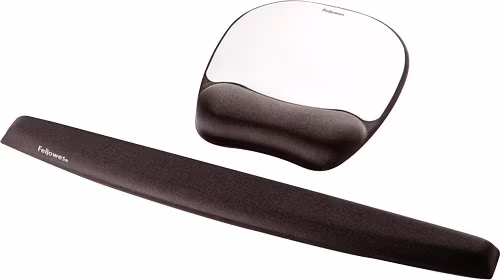 FELLOWES 9175801 ALFOMBRILLA REPOSAMUÍ?ECAS DE ESPUMA MEMORY FOAM PLATEADO | 0043859497805 imagen 4