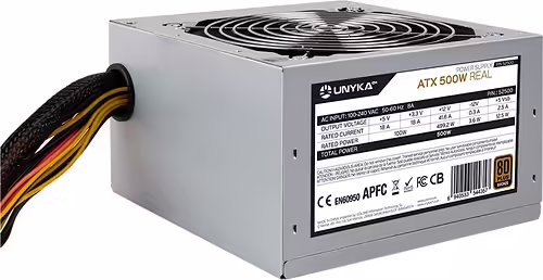 Unykach fuente de Alimentación ATX 500W 80+ Bronce | 52500 | 6940533544357 imagen 4