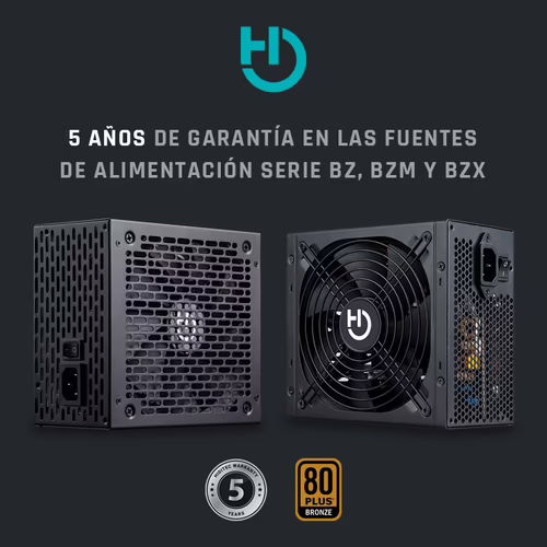 Fuente de alimentacion hiditec BZ750 750w atx ventilador 14cm pfc activo 80 plus | PSU010008 | 8436545691168 imagen 6