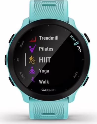 Garmin Forerunner 55 Smartwatch notificaciones frecuencia cardiaca gps azul | 010-02562-12 | 0753759279653 imagen 5
