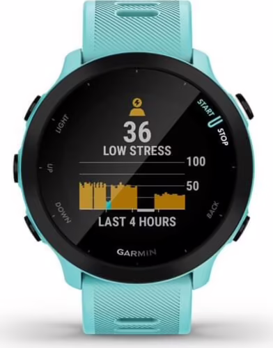 Garmin Forerunner 55 Smartwatch notificaciones frecuencia cardiaca gps azul | 010-02562-12 | 0753759279653 imagen 6
