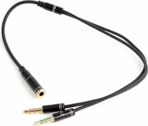 Gembird !Adapter audio stereo 3.5mm mini Jack/4PIN/ cable de audio 0,2 m 3,5mm 2 | CCA-418M | 8716309100526 imagen 2
