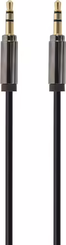 Gembird CCAP-444-1M cable de audio 3,5mm Negro | 8716309097727 imagen 2
