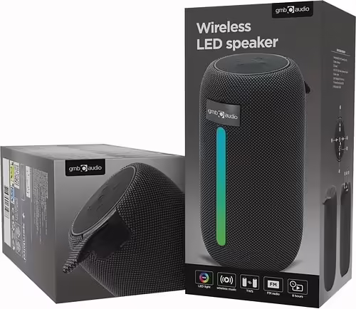 Gembird GMB Audio SPK-BT-LED-07 altavoz portátil o de fiesta Altavoz monofónic | 8716309131988 imagen 7