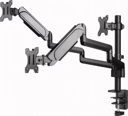 Gembird MA-DA3-01 soporte para monitor 68,6 cm (27``) Negro Escritorio | 8716309127646 imagen 3