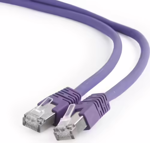 Gembird PP6A-LSZHCU-V-1M cable de red Violeta Cat6a S/FTP (S-STP) | 8716309091398 imagen 2