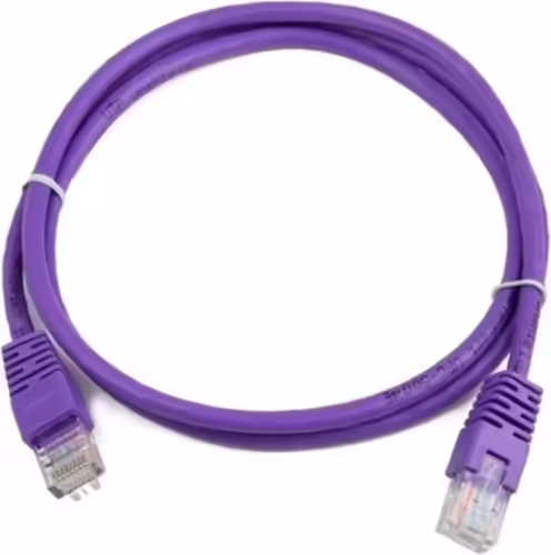Gembird RJ45/RJ45 Cat5e 0.5m cable de red Púrpura 0,5 m U/UTP (UTP) | PP12-0.5M/V | 8716309077910 imagen 2