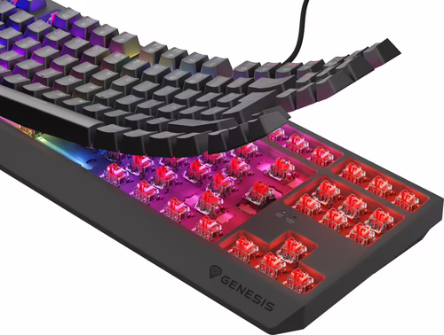 GENESIS Thor 230 TKL teclado Juego USB QWERTY Español Negro | NKG-2208 | 5901969445008 imagen 8