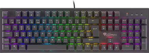 GENESIS THOR 300 teclado USB QWERTY Portugués Negro | NKG-1818 | 5901969432015 imagen 2