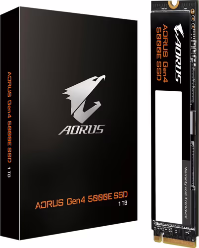 Gigabyte AORUS Gen4 5000E M.2 1,02 TB PCI Express 4.0 3D TLC NAND NVMe | AG450E1024-G | 4719331856458 imagen 7