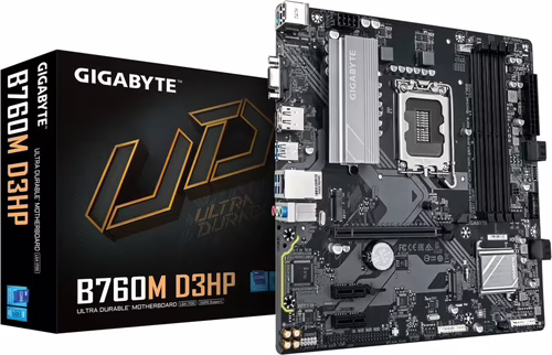 PLACA BASE GIGABYTE B760M D3HP DDR5 | 4719331864347 imagen 2