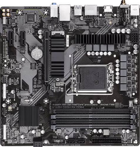 Gigabyte B760M DS3H AX DDR4 placa base Intel B760 Express LGA 1700 micro ATX | GA-B760M-DS3H-DDR4 | 4719331850869 imagen 4