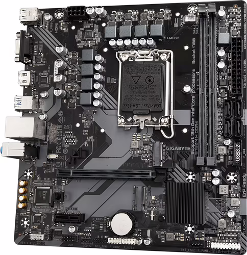 GIGABYTE B760M H DDR4: (1700) 2DDR4 VGA HDMI RJ45 mATX | 9MB76MH4-00-10 | 4719331854645 imagen 4