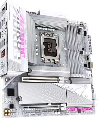 Gigabyte B860M AORUS ELITE WIFI6E ICE Placa Base | 9MB86MLI6-00-G10 | 4719331867164 imagen 3