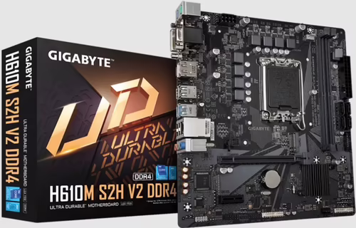 Gigabyte H610M S2H V2 DDR4 (rev. 1.0) Intel H610 Express LGA 1700 micro ATX | H610M S2H V2 DDR4 1.0 | 4719331851958 imagen 7