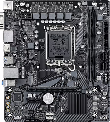 PLACA BASE GIGABYTE GA-H610M-S2H DDR4 VGA + HDMI + 2X DP | 4719331859732 imagen 2
