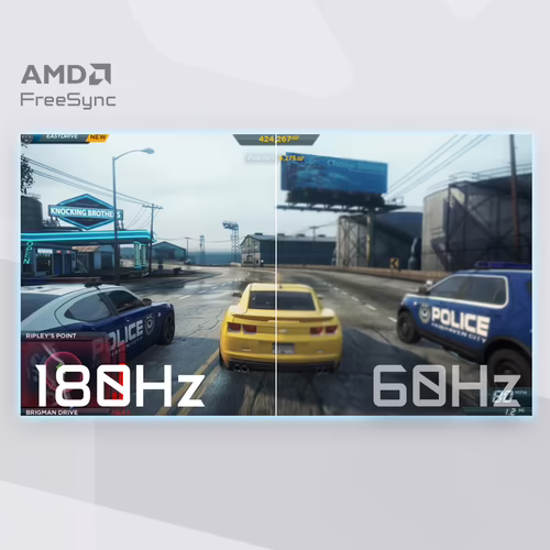 GIGABYTE M27QA ICE 27`` Monitor de juegos QHD - 2560 x 1440, 180Hz, 1ms, 350 cd/ | 9DM27QAIC-00-1AWEK | 4719331862480 imagen 7
