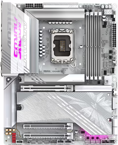 GIGABYTE Placa base Z890 AORUS ELITE X ICE - Compatible con CPUs Intel Core Ultr | Z890 A ELITE X ICE | 4719331864989 imagen 2