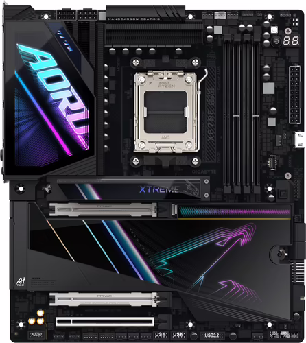 GIGABYTE X870E AORUS XTREME AI TOP Placa base - Compatible con procesadores AMD  | X870E A XTREME AI TOP | 4719331866150 imagen 2
