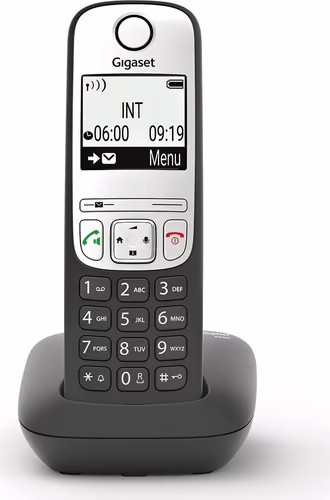 Gigaset A690 Teléfono analógico Negro, Plata | S30852-H2810-D201 | 4250366856933 imagen 2
