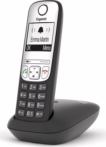 Gigaset A690 Teléfono analógico Negro, Plata | S30852-H2810-D201 | 4250366856933 imagen 4